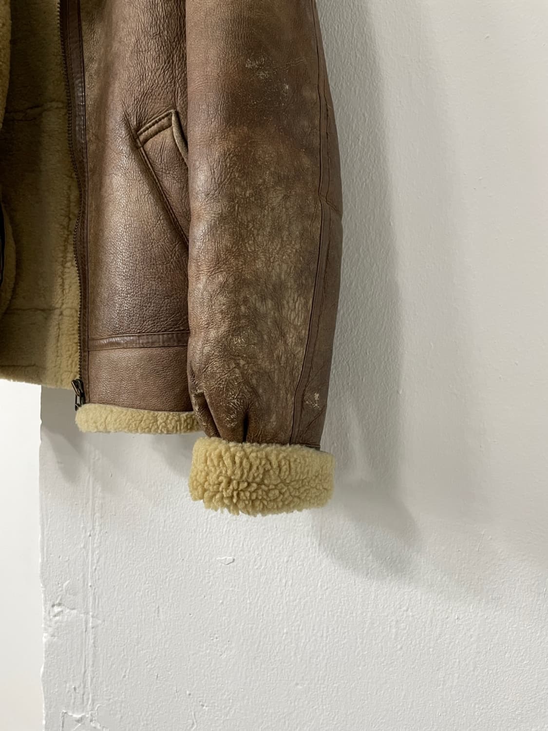 빈티지 Terra Australis B-3 무스탕 양가죽 자켓 상품이미지9