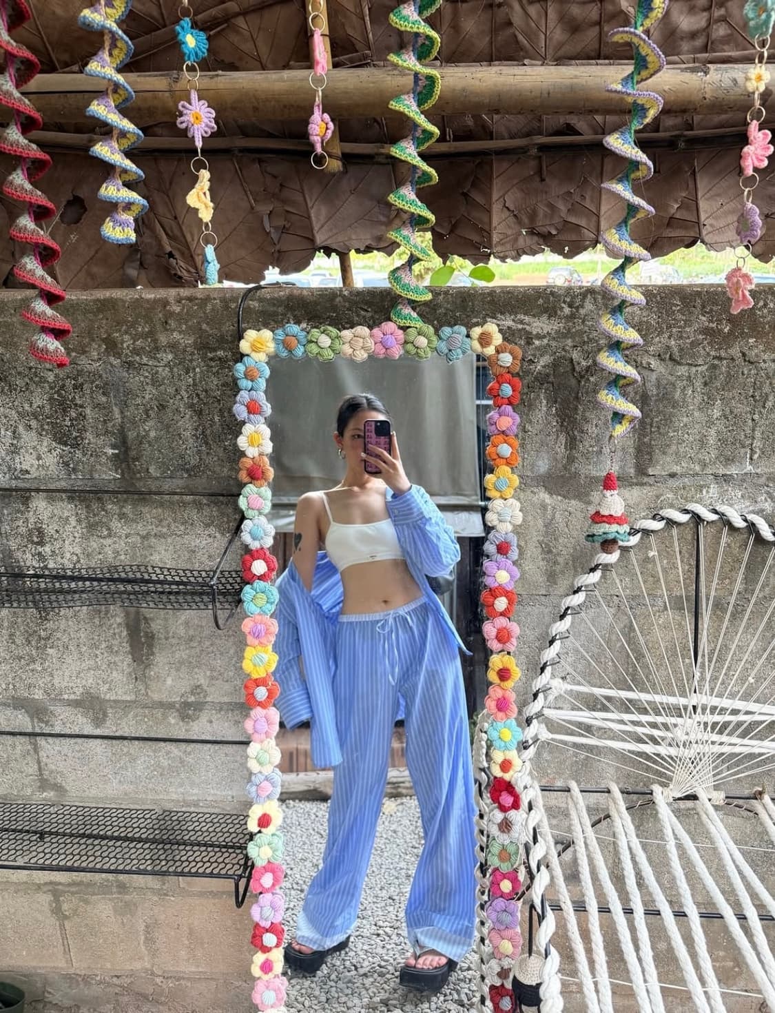 Zara 자라 스트라이프 셋업 상품이미지1