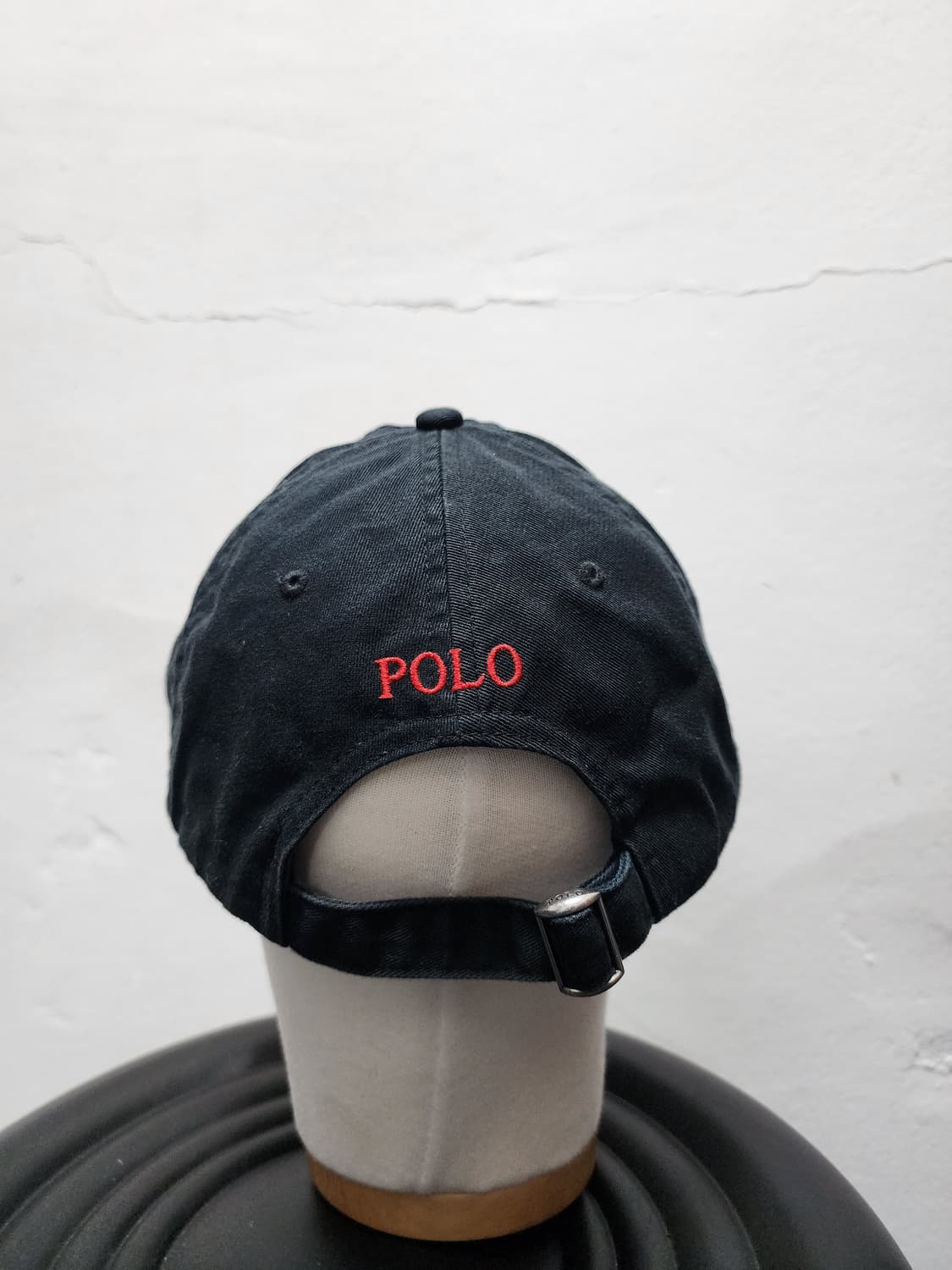 폴로 랄프로렌 블랙 볼캡 상품이미지3