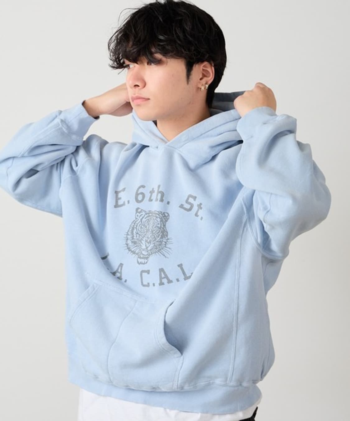 레미릴리프 REMI RELIEF Washed Sweat Hoodie 상품이미지5
