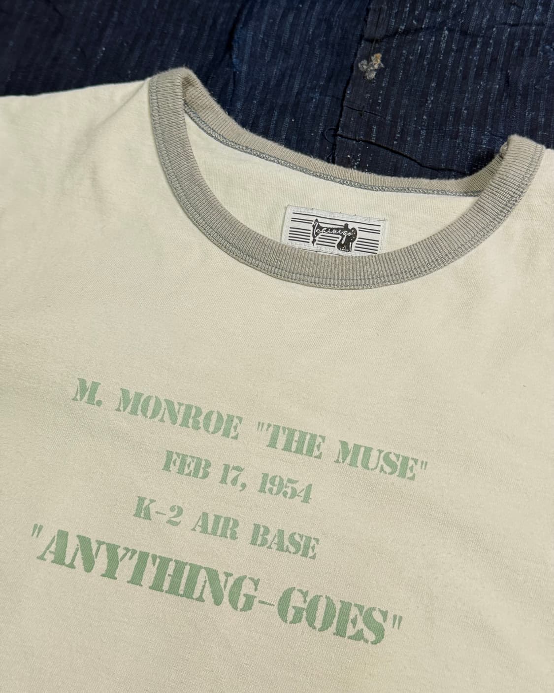 모쿠토 Anything-Goes 링거티 - 올리브 M/L/XL 상품이미지2