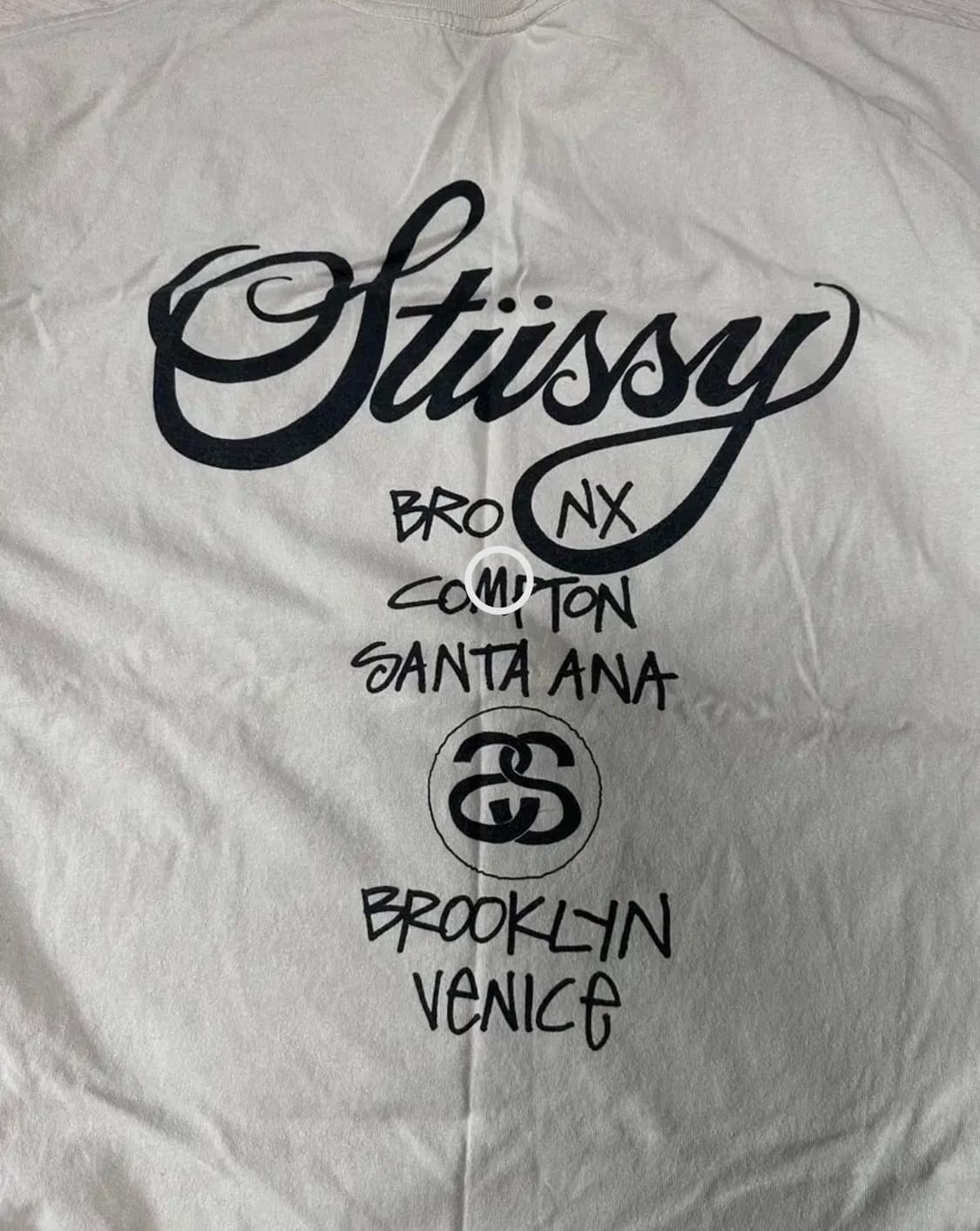 dsm x 스투시 월드투어 xl 스모크 상품이미지2