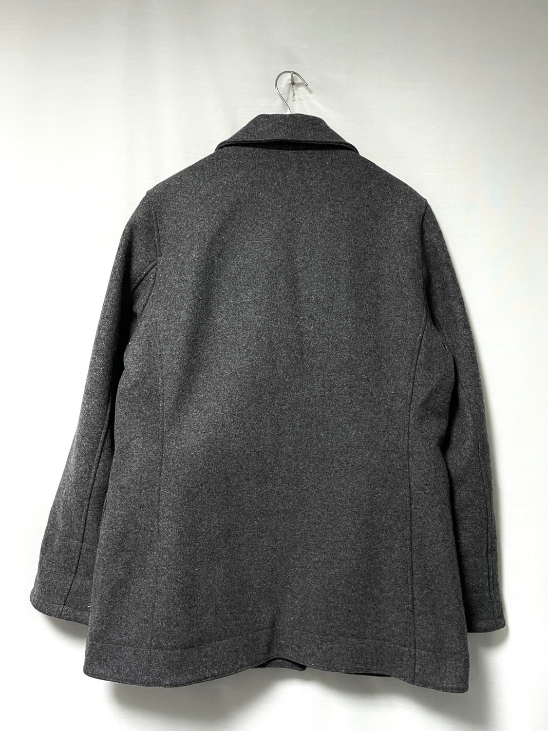 폴로진스 여성 울혼방 더블 피코트 M _ 차콜 상품이미지8