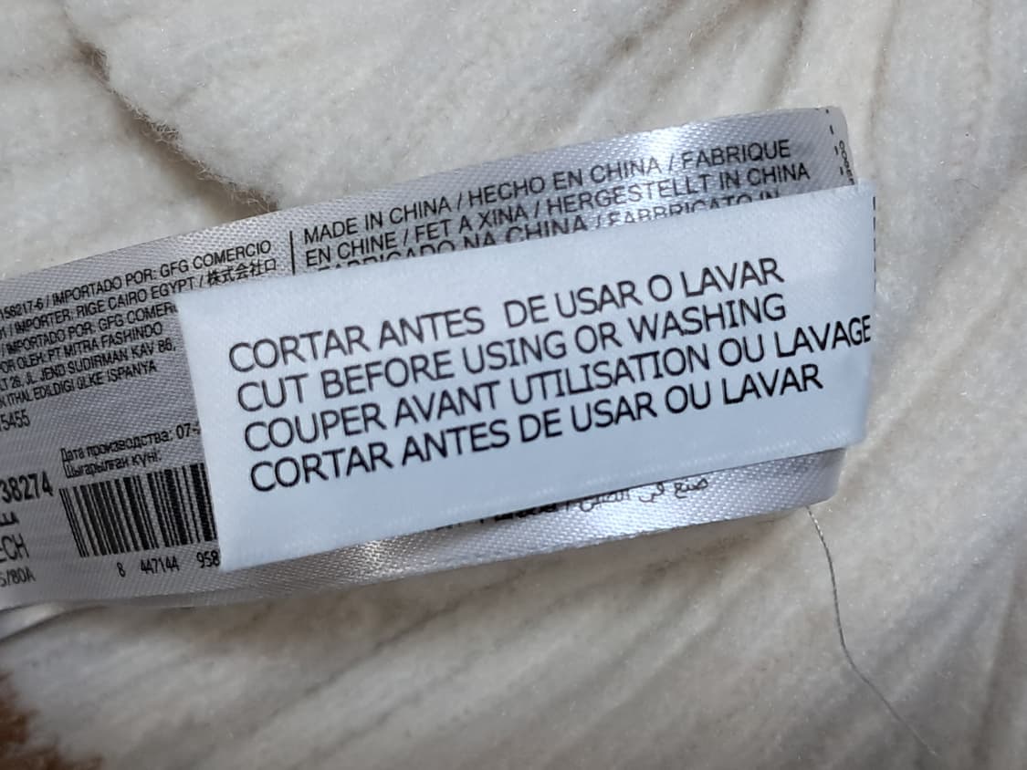 망고 골지 스웨터 XS 상품이미지10