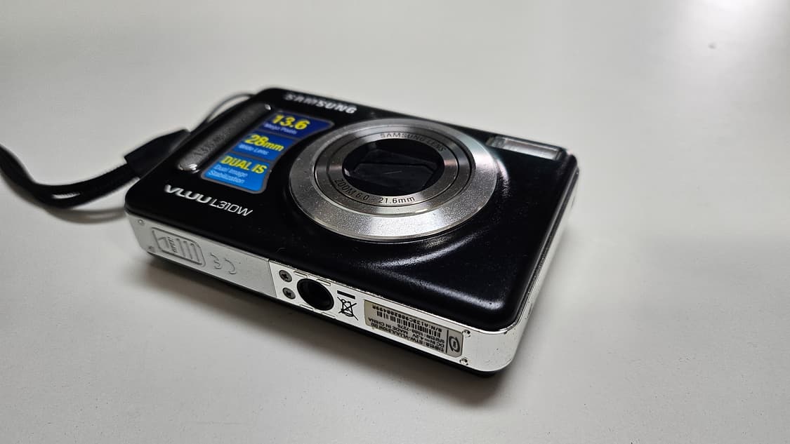 작례O 플래그십 삼성 블루 L310W 디지털카메라 빈티지 디카 상품이미지7