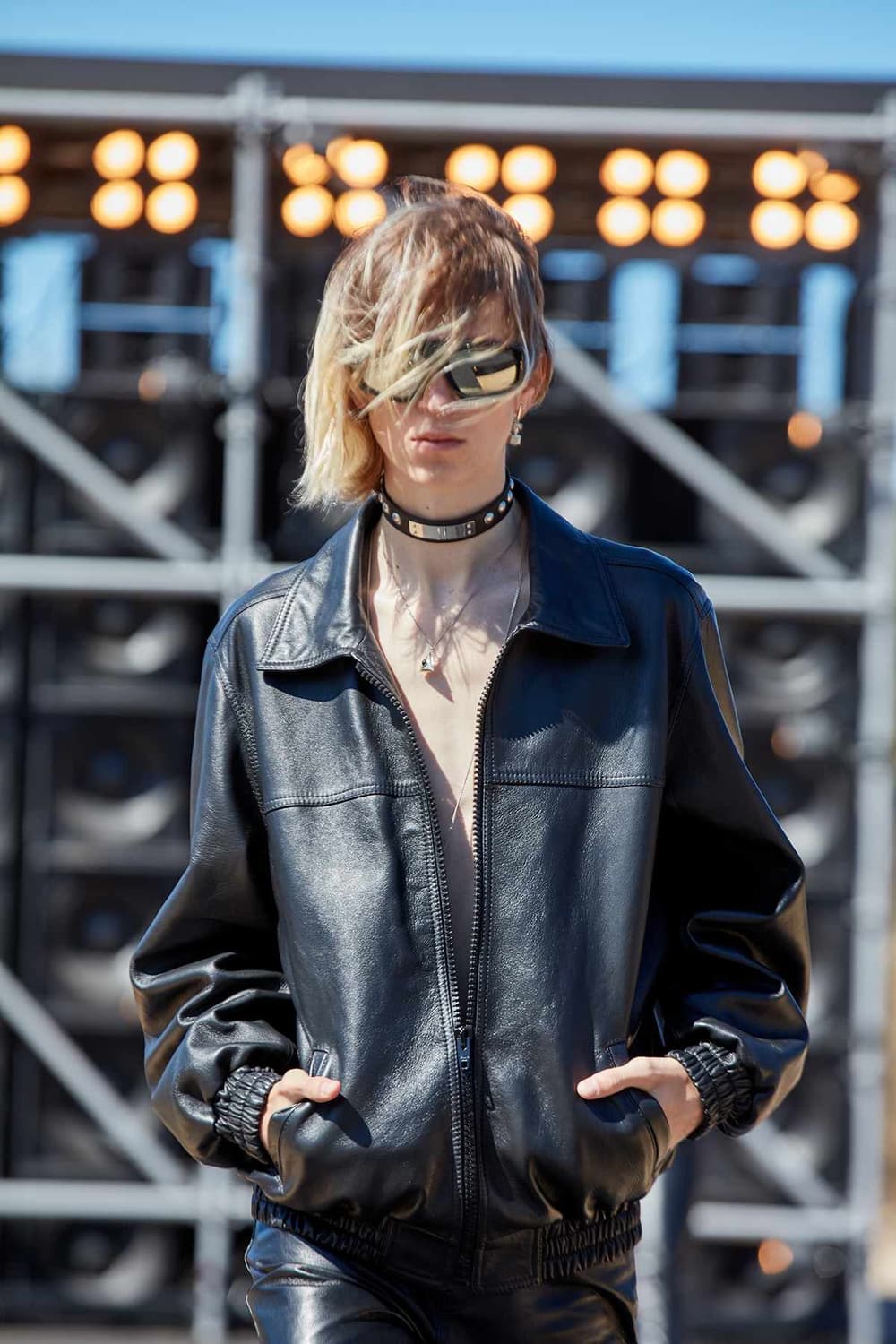 셀린느 21ss 코스믹크루저 프린지 레더 봄버 상품이미지4