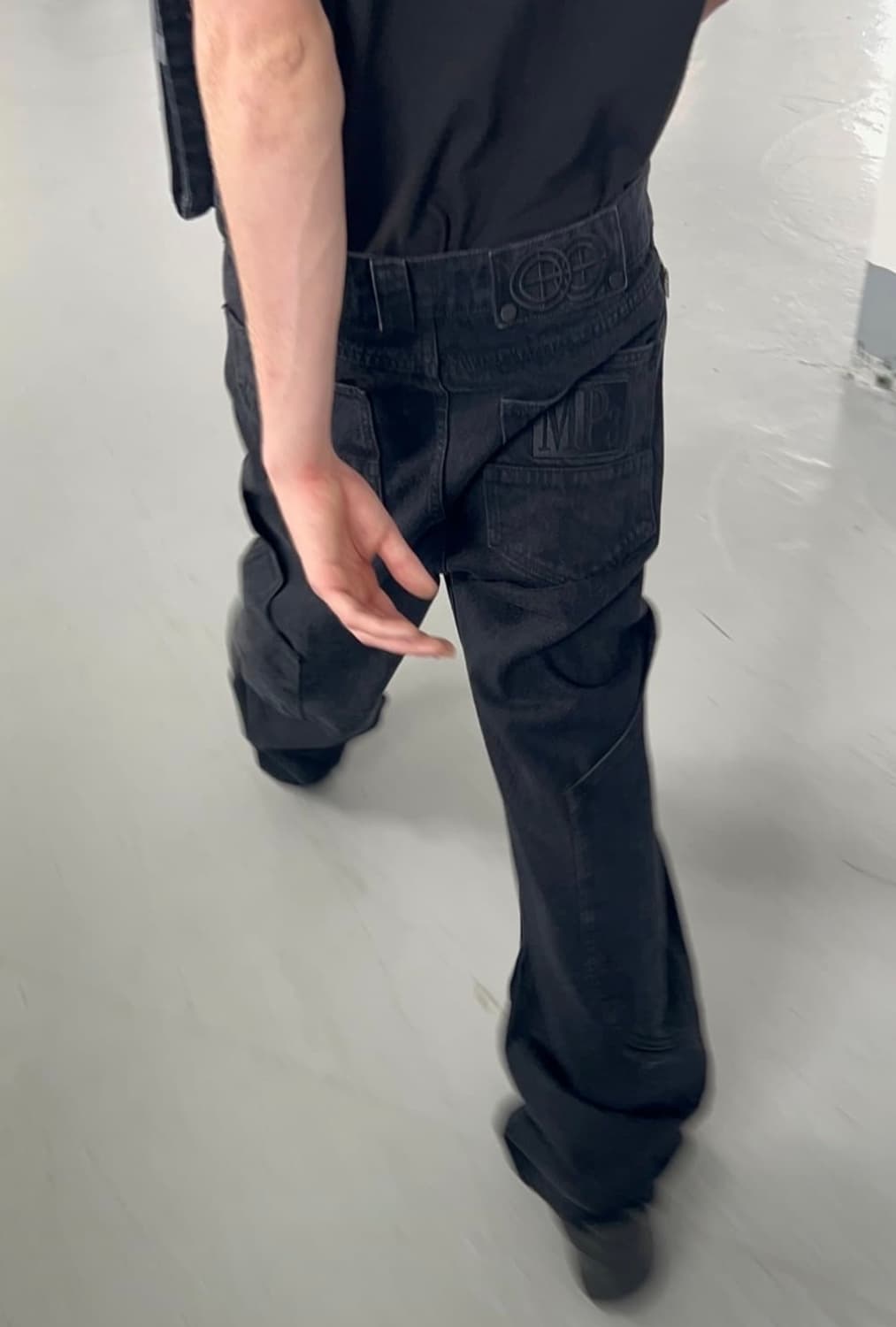 MPa CALF POCKET PANTS (BLACK) M size 상품이미지1