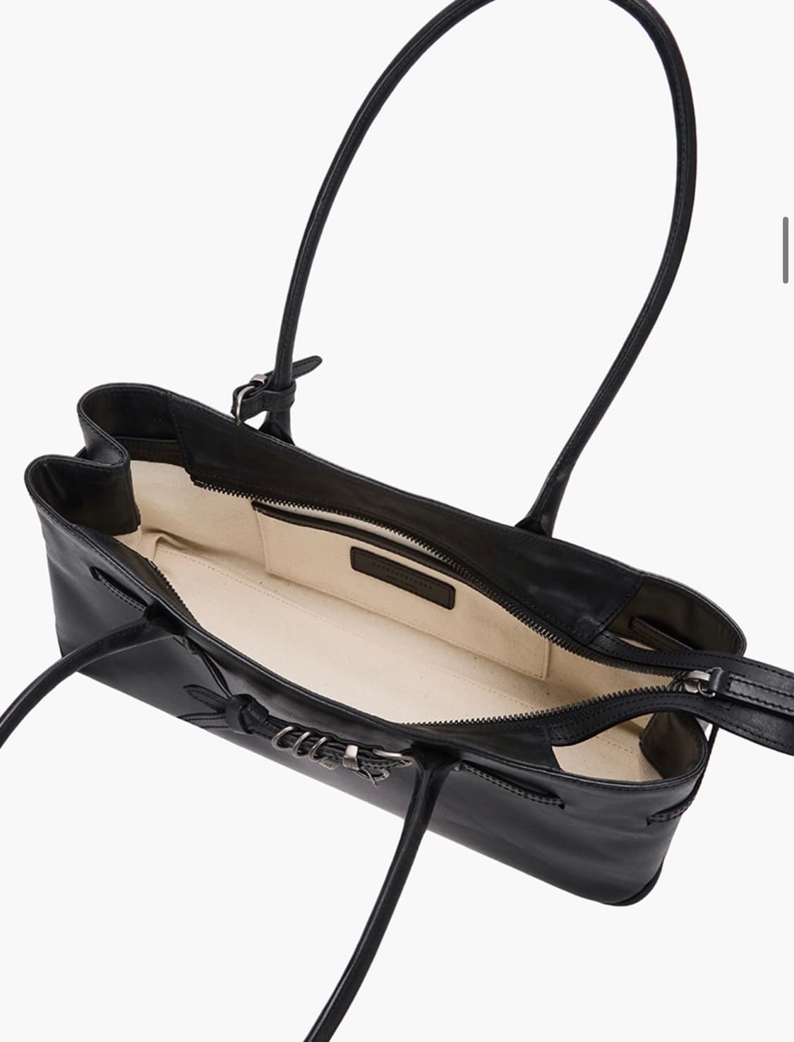 GRANDMA USED SHOULDER BAG_black pull-up 상품이미지4