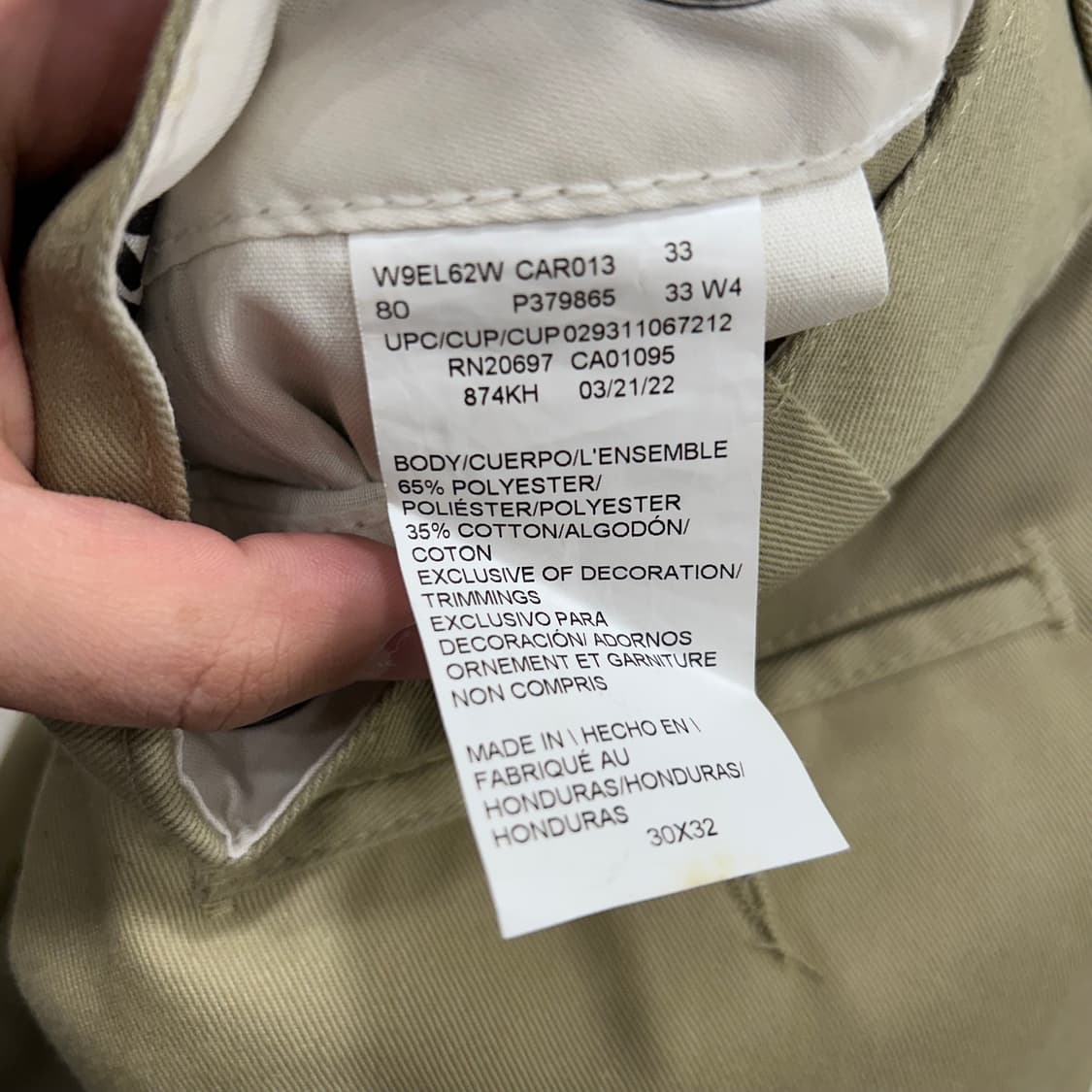 디키즈 874 오리지널핏 코튼 치노팬츠 상품이미지4