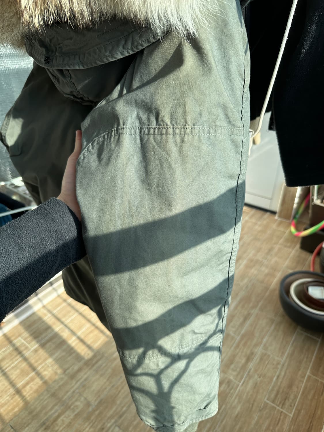 미군 오리지널 N3B파카 미디움 M 상품이미지3