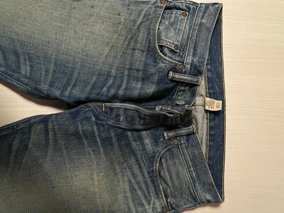 RRL 로우 스트레이트 데님 29x30 상품이미지2