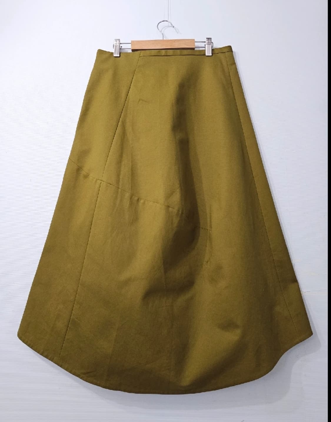 COS 코스 언발란스 스커트 올리브 ~29 상품이미지2