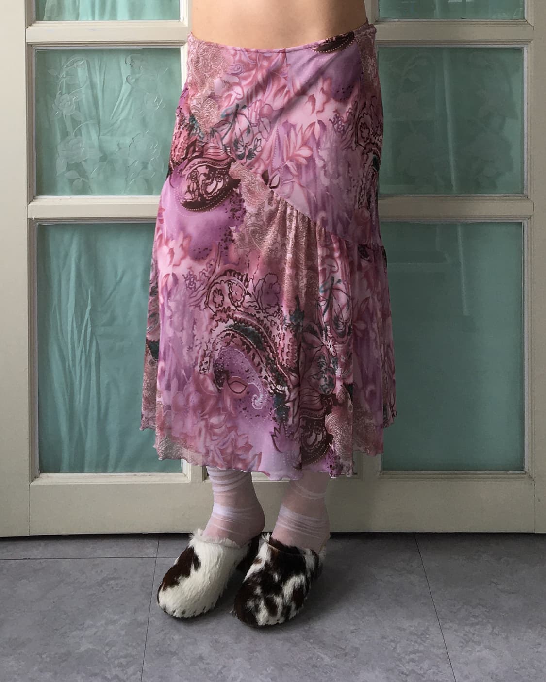 Oriental mood mesh skirt 상품이미지5