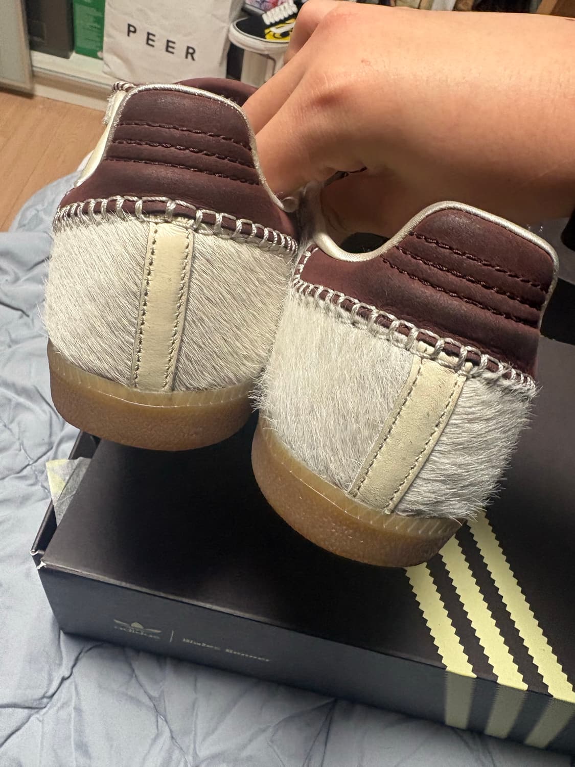 아디다스 웨일즈보너 삼바 크림 305 풀박 상품이미지3