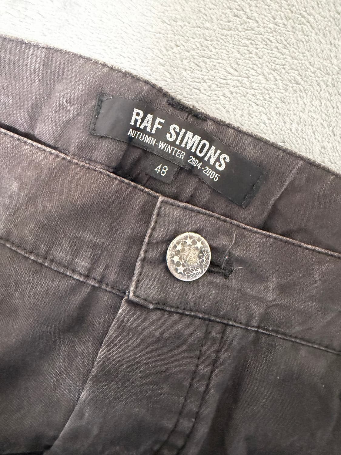 라프시몬스 04AW 코튼 팬츠 상품이미지3