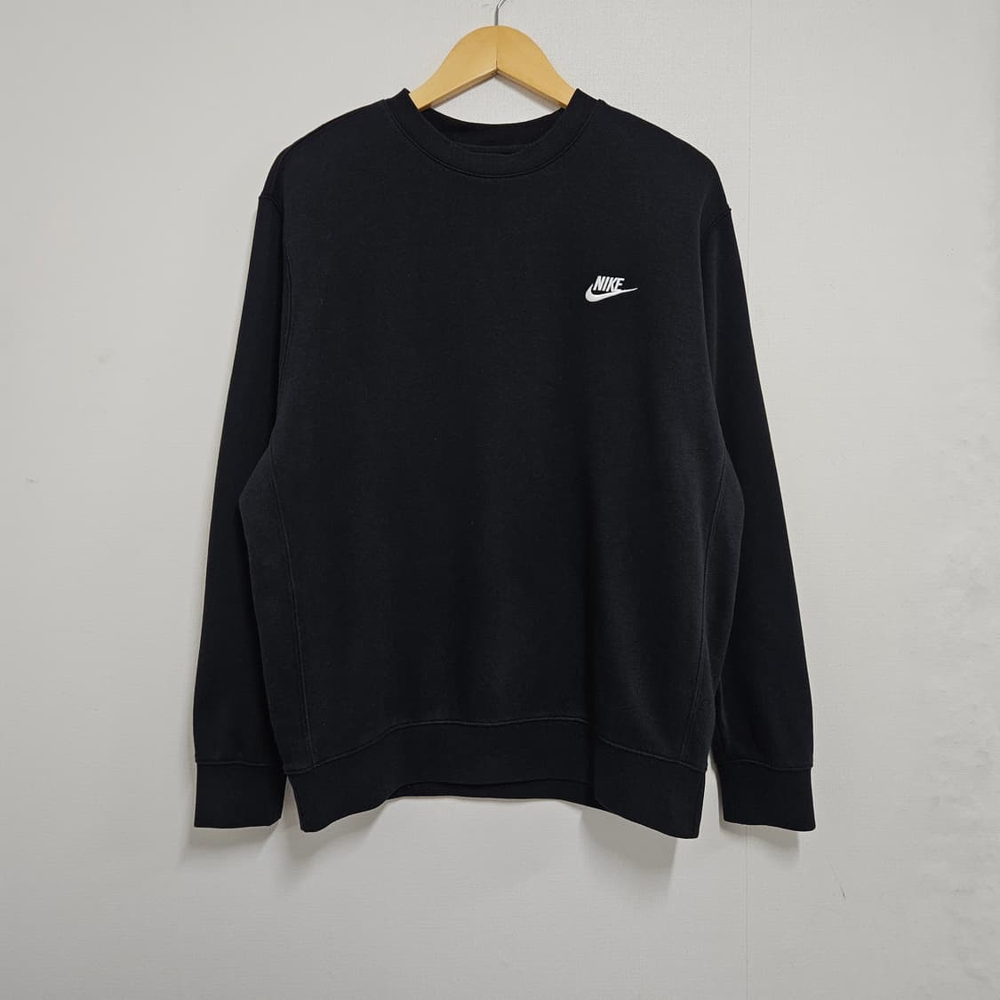 나이키 기모 블랙 맨투맨 XL 105 상품이미지2