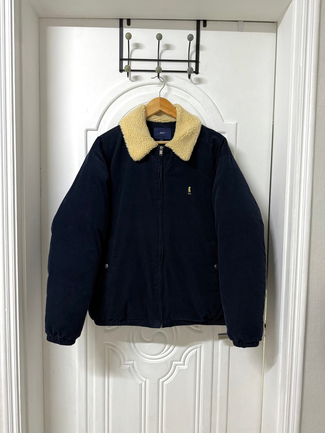 L사이즈 예일 코듀로이 패딩 점퍼 상품이미지1