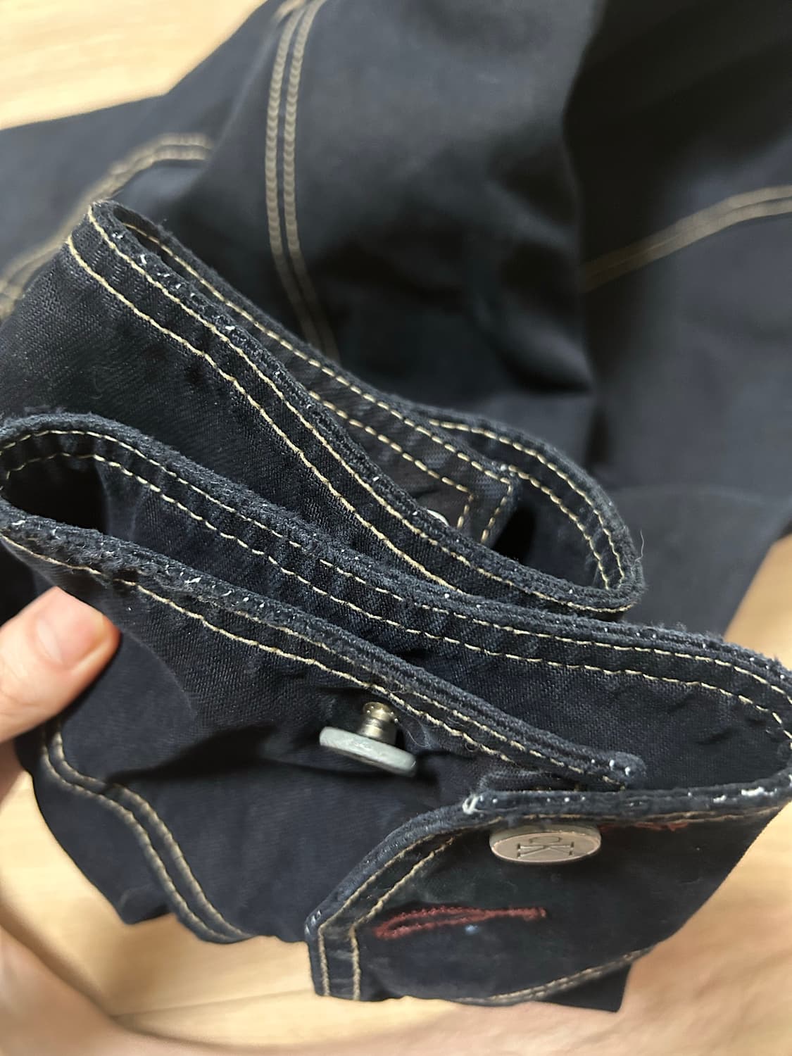 90s 켈빈클라인 초어코트 made in usa 상품이미지3