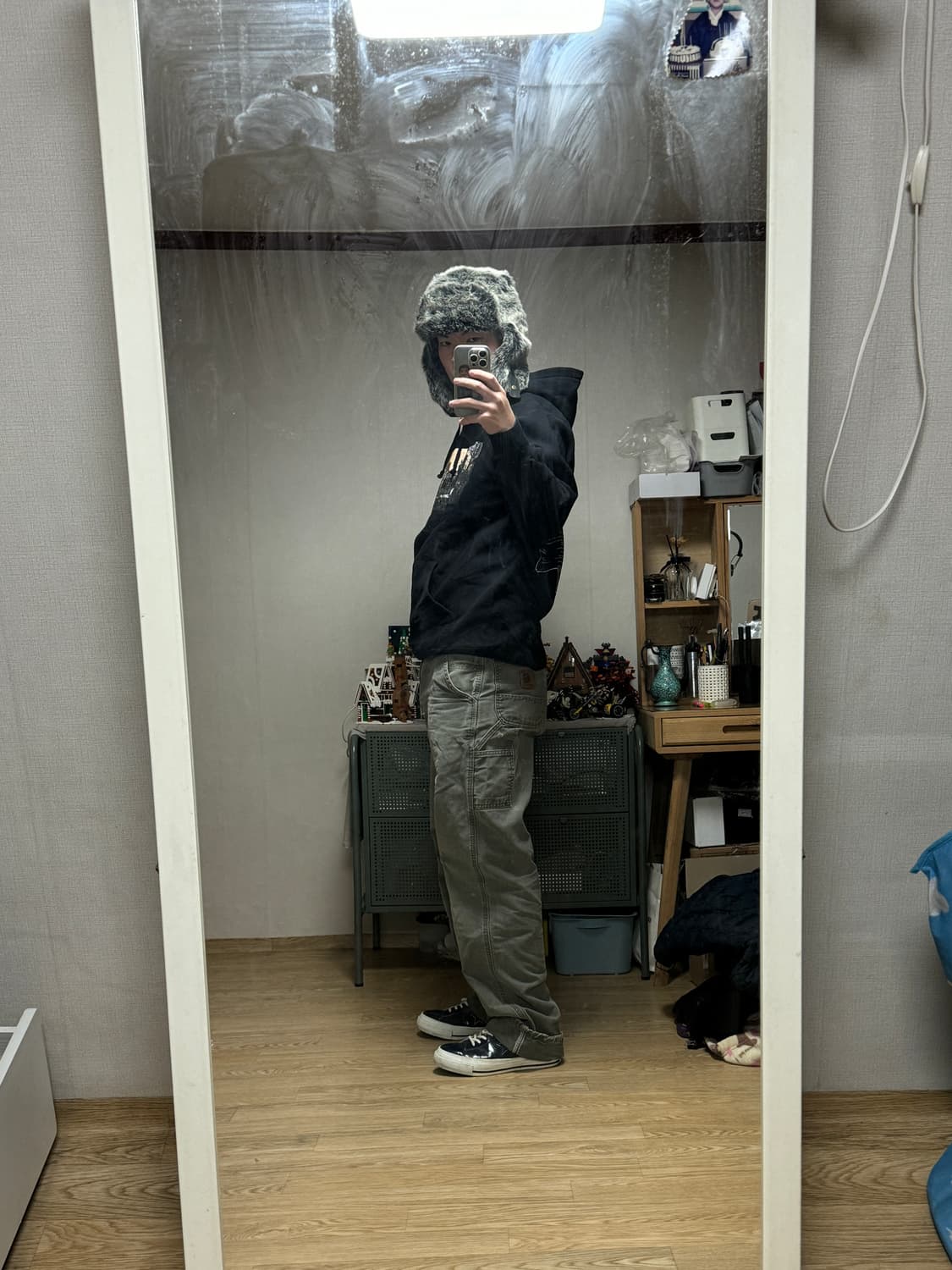 슈프림 블랙 사바스 후드  상품이미지7