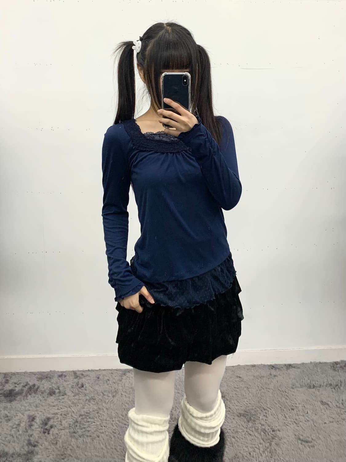 엑시즈팜 레이스 탑 상품이미지1