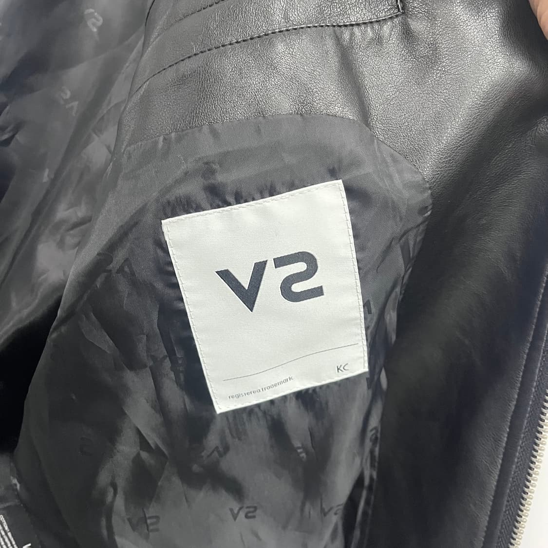 V2 블랙 가죽 자켓 상품이미지6