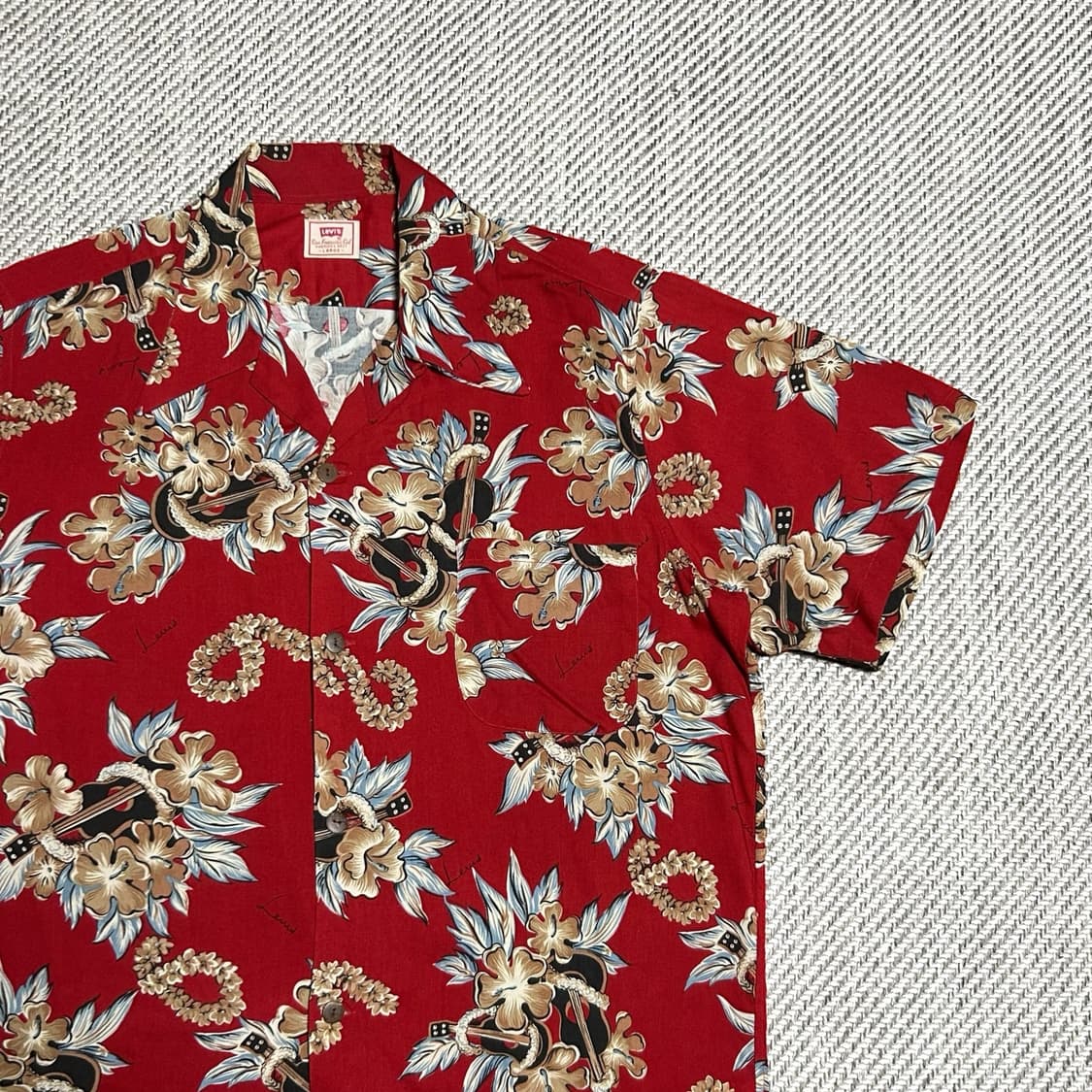 [XL] Levi's 리바리스 하와이안 셔츠 상품이미지2