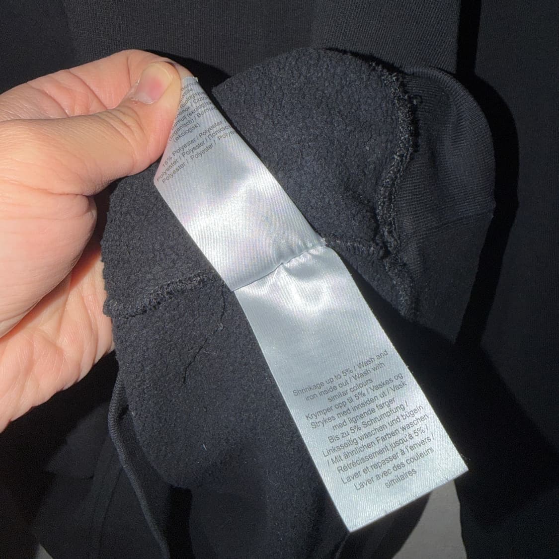 GANNI 가니 남녀공용 스웨트 맨투맨 M (오버핏 남성 105까지) 상품이미지10