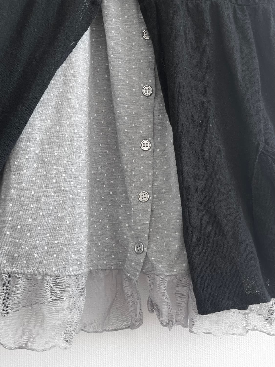 도트 레이스 레이어드 바선생 상품이미지4