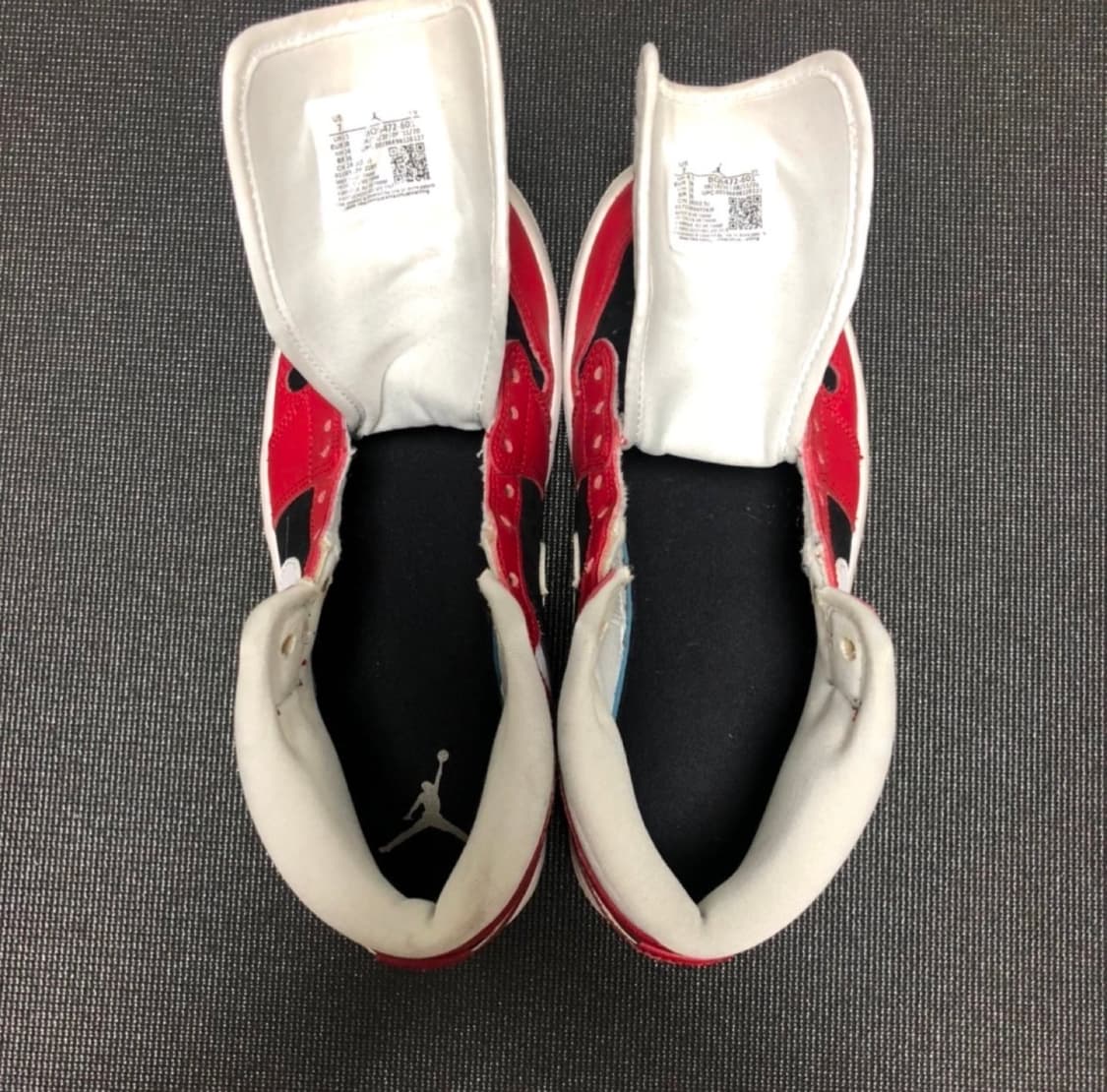 [240] 조던 1 미드 짐레드 블랙 상품이미지3