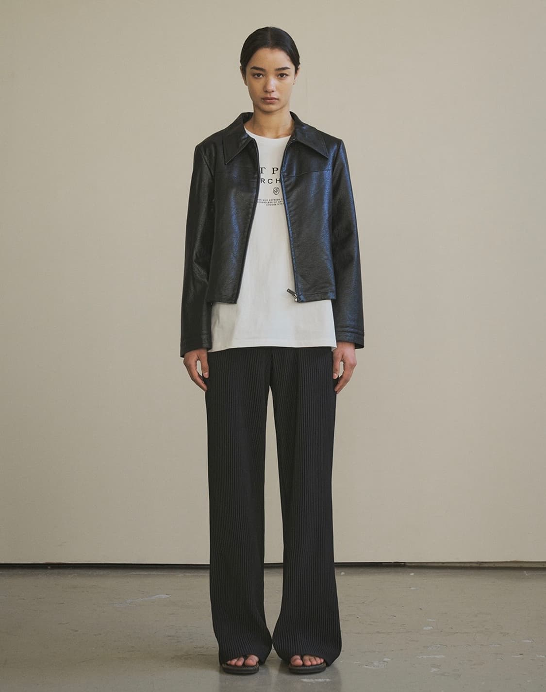 [SIYAZU] 시야쥬 레더 자켓 상품이미지1