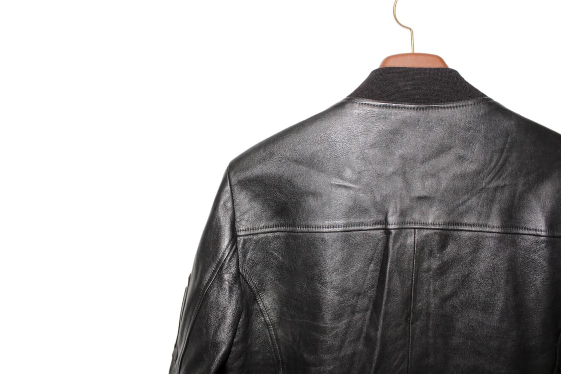 느와르라르메스 LSD 시즌 램스킨 레더 블루종 상품이미지9