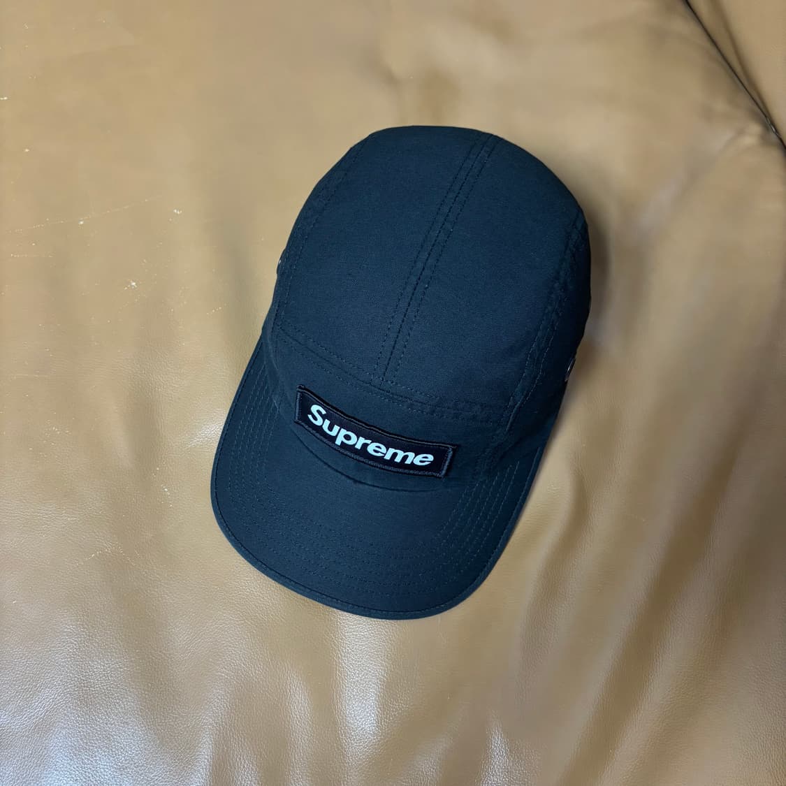 슈프림 캠프캡 모자 박스로고 24ss 밀리터리 블랙 상품이미지5