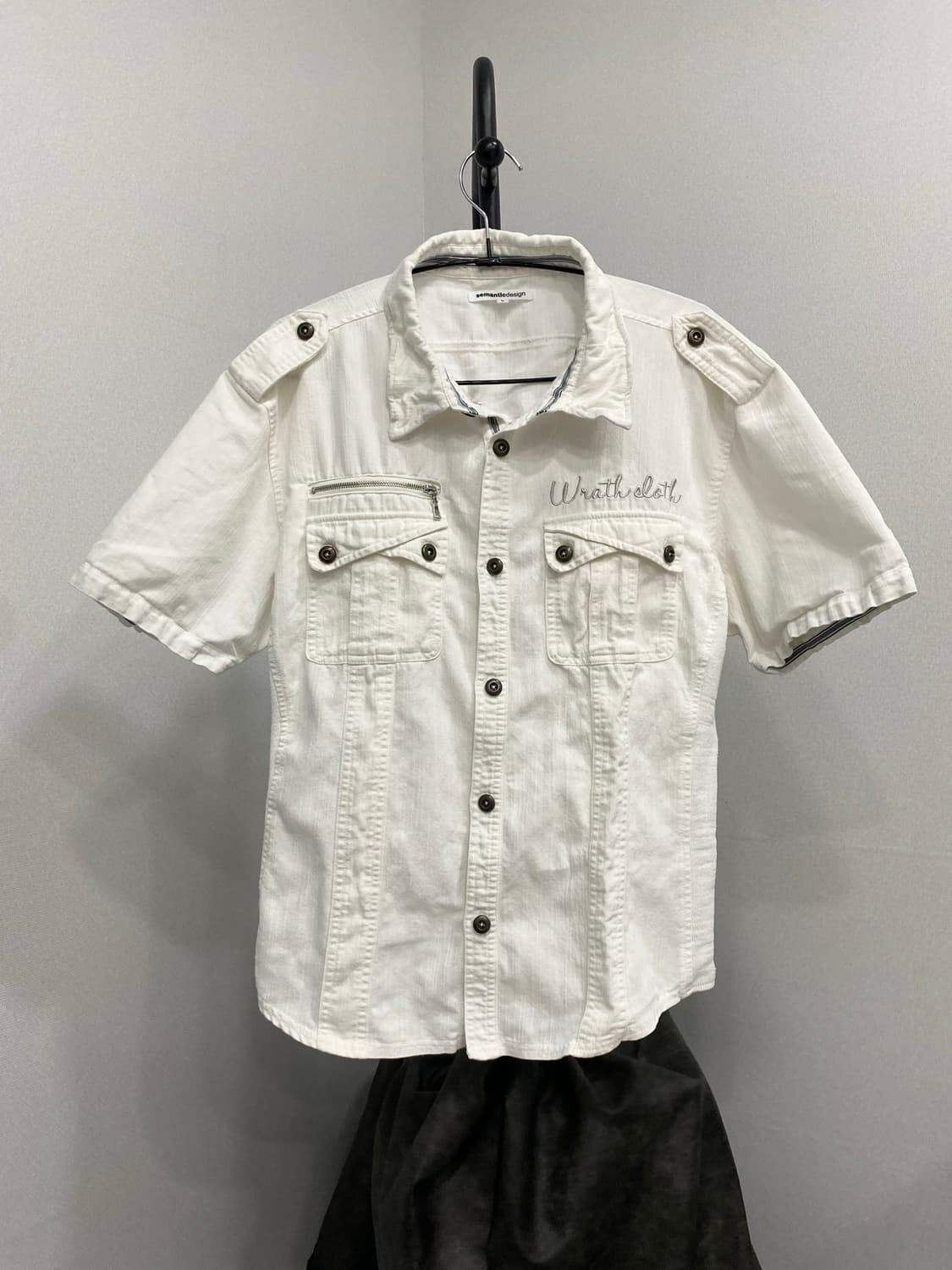 Military Short Sleeve Shirt 상품이미지1
