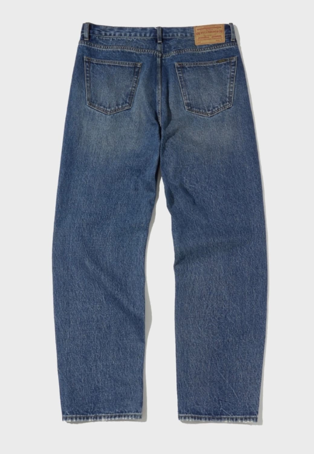 TAPERED LOOSE FIT DENIM PANTS - L.BLUE 상품이미지3