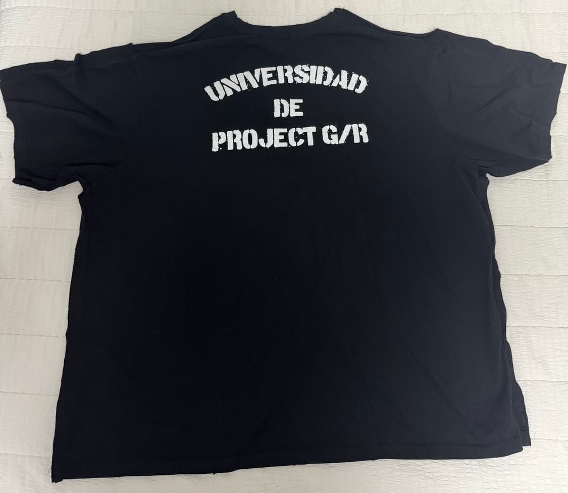 3) 프로젝트gr 팝업 한정 반팔티 상품이미지2