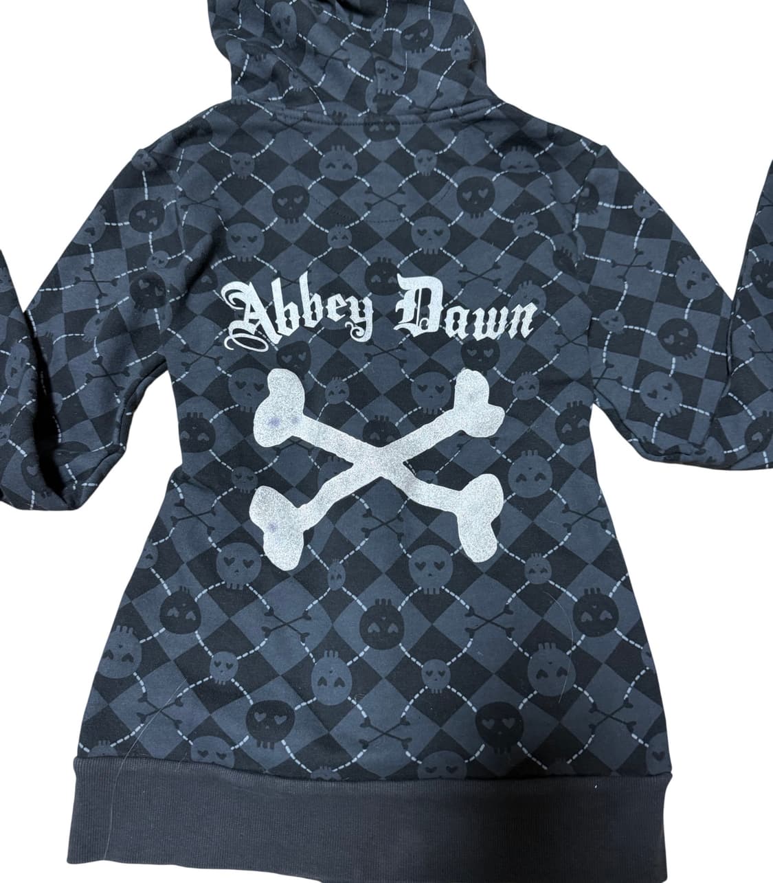 abbey dawn 블랙 악마뿔 후드집업 상품이미지2