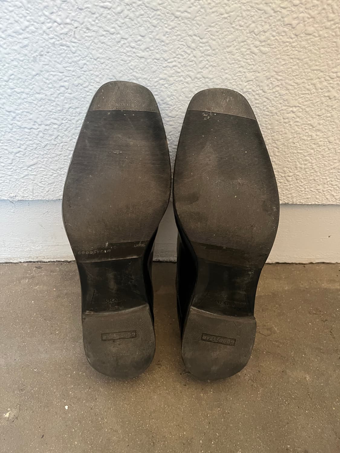 prada 레더 윙팁 스퀘어토 더비 슈즈 상품이미지7