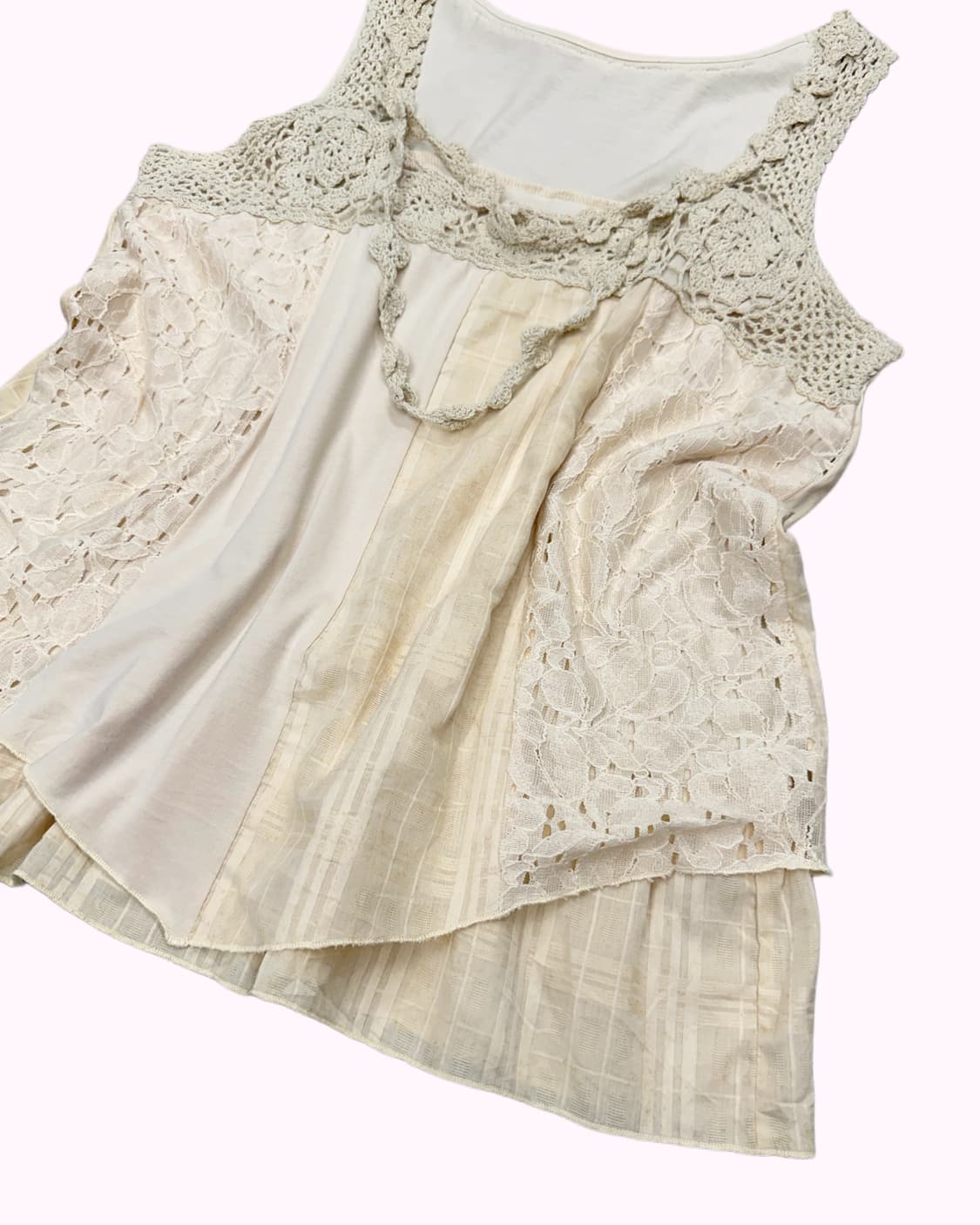 crochet antique mori sleeveless 상품이미지2
