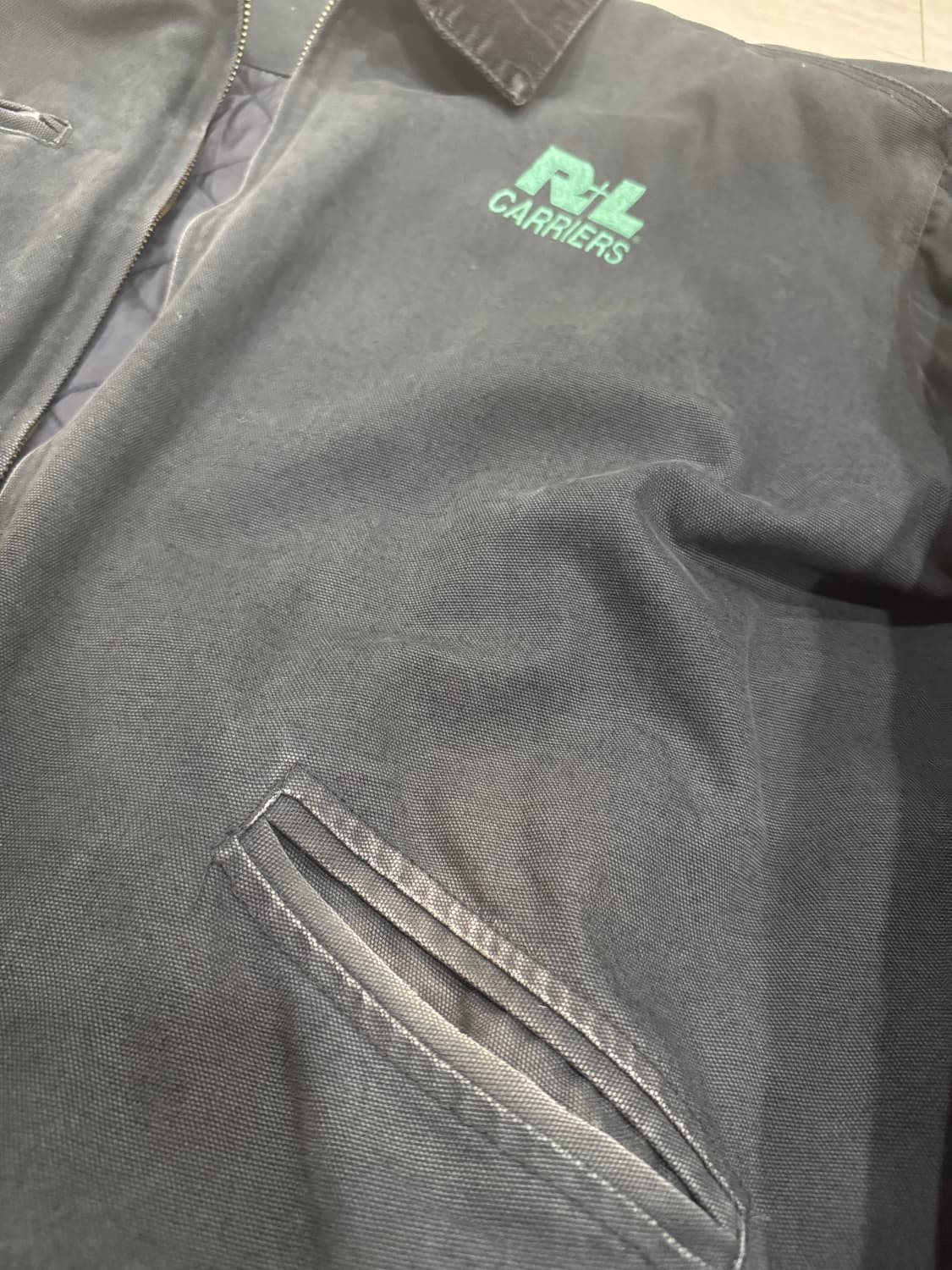 RL 캐리어스 블랙 워크 자켓 상품이미지4