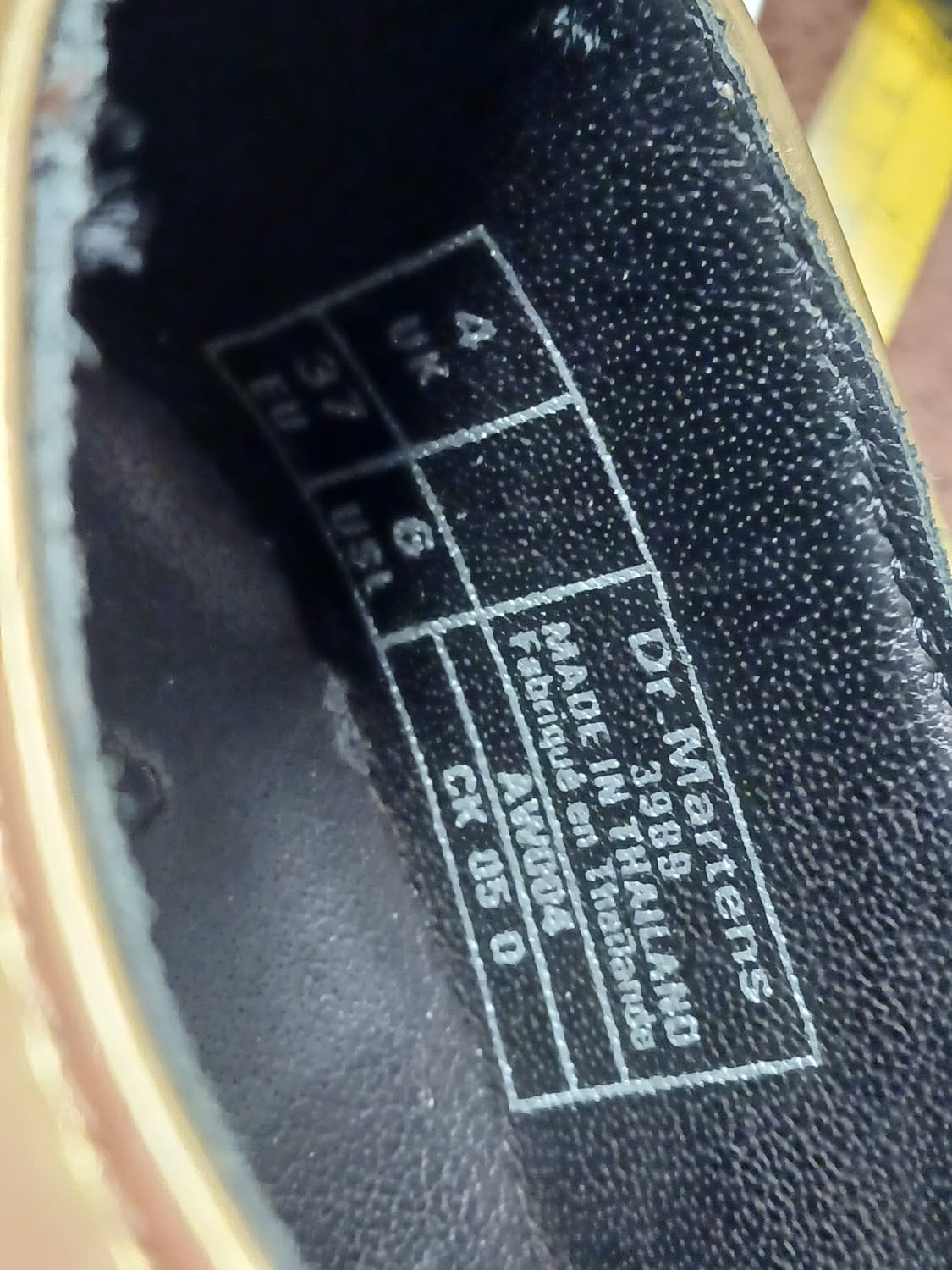 닥터 마틴 윙팁 3989 브로그 스펙트라  골드  상품이미지6