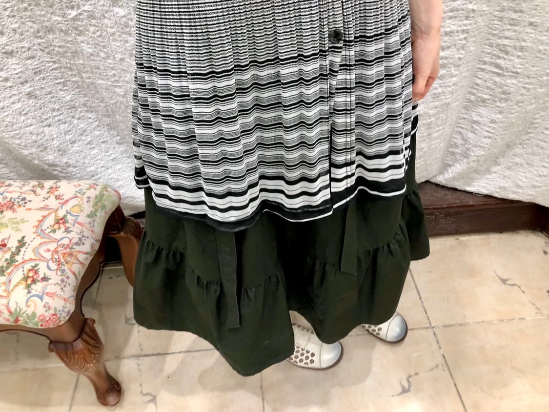 stripe pleats mini ops 상품이미지6