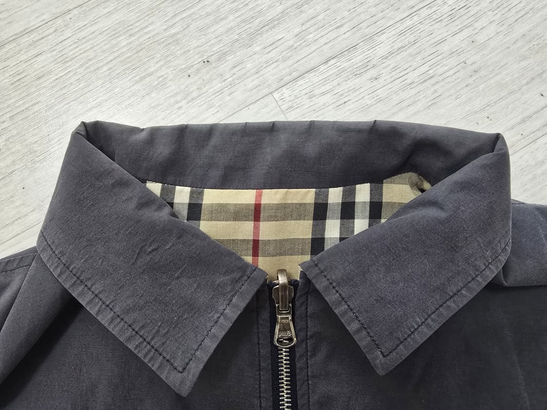 (정품) 버버리 리버서블 체크 점퍼 L 사이즈 남성 명품 자켓 슈프림 상품이미지6