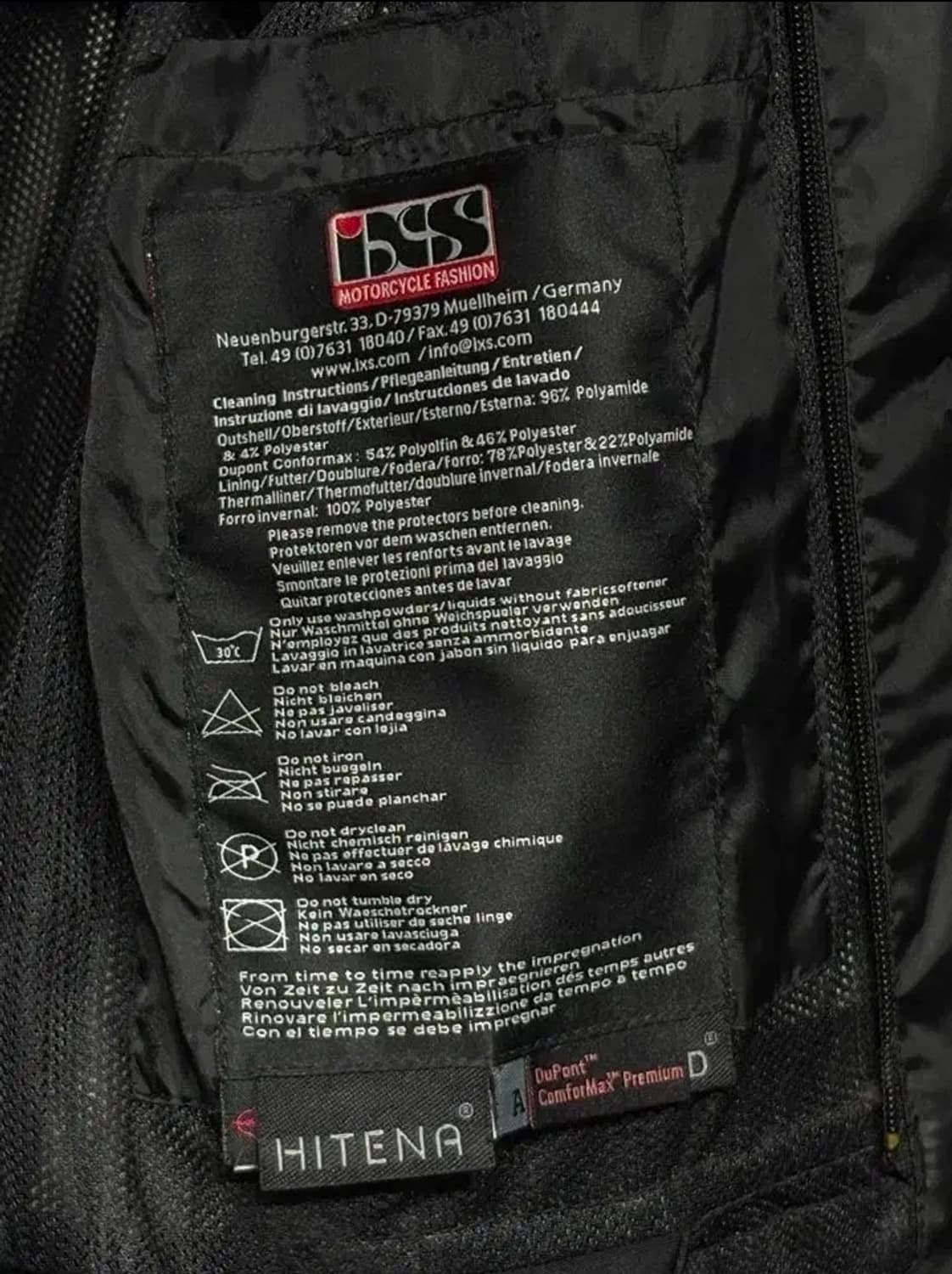 ixs 바이크 자켓 상품이미지6