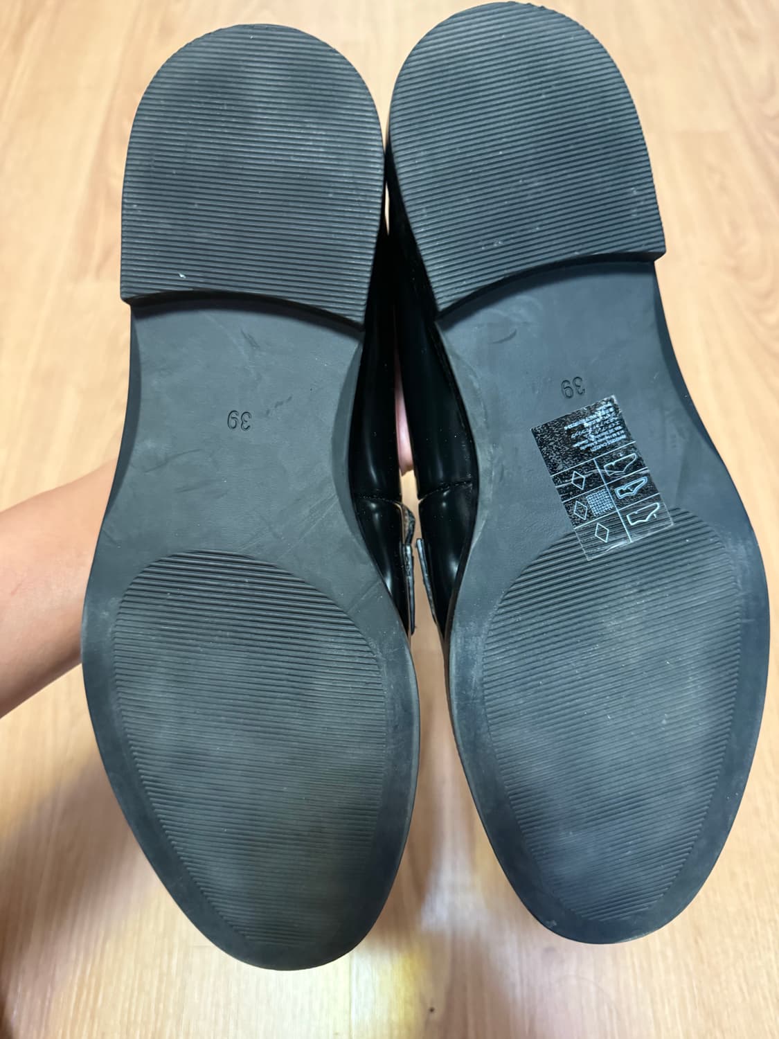 Zara 자라 블랙 로퍼 39 상품이미지5