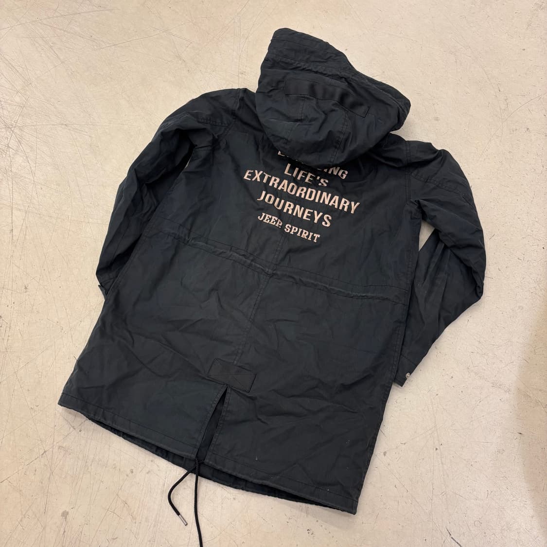 지프 패치 야상 자켓 상품이미지3