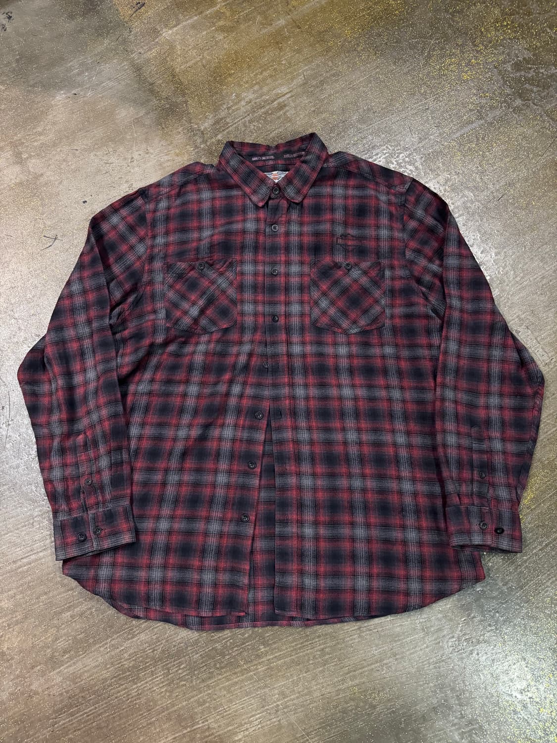 Harley Davidson Plaid Shirts 상품이미지2