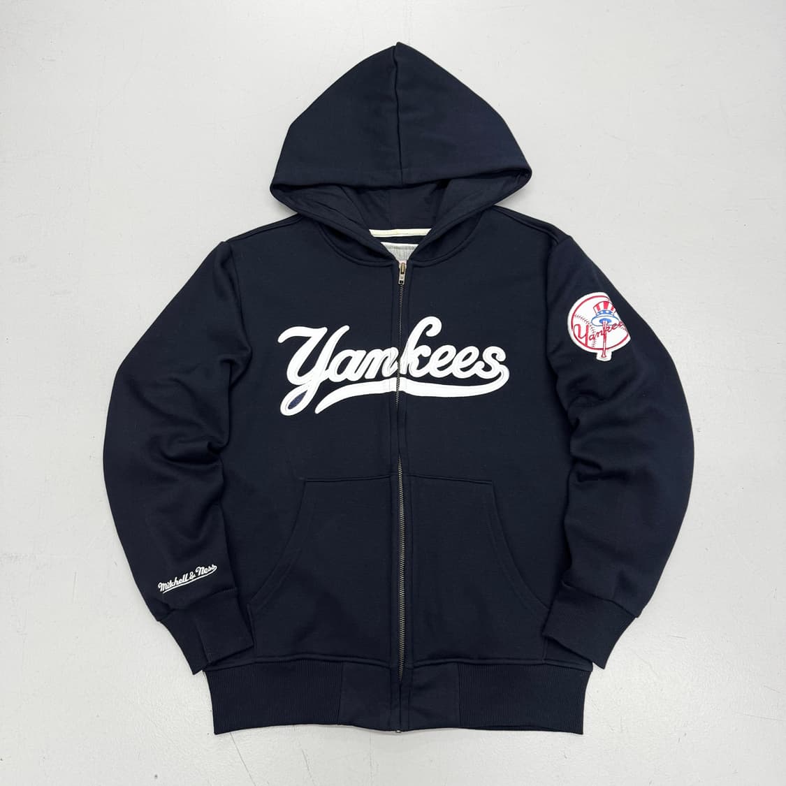 미첼앤네스 양키스 빈티지 후드집업 상품이미지2