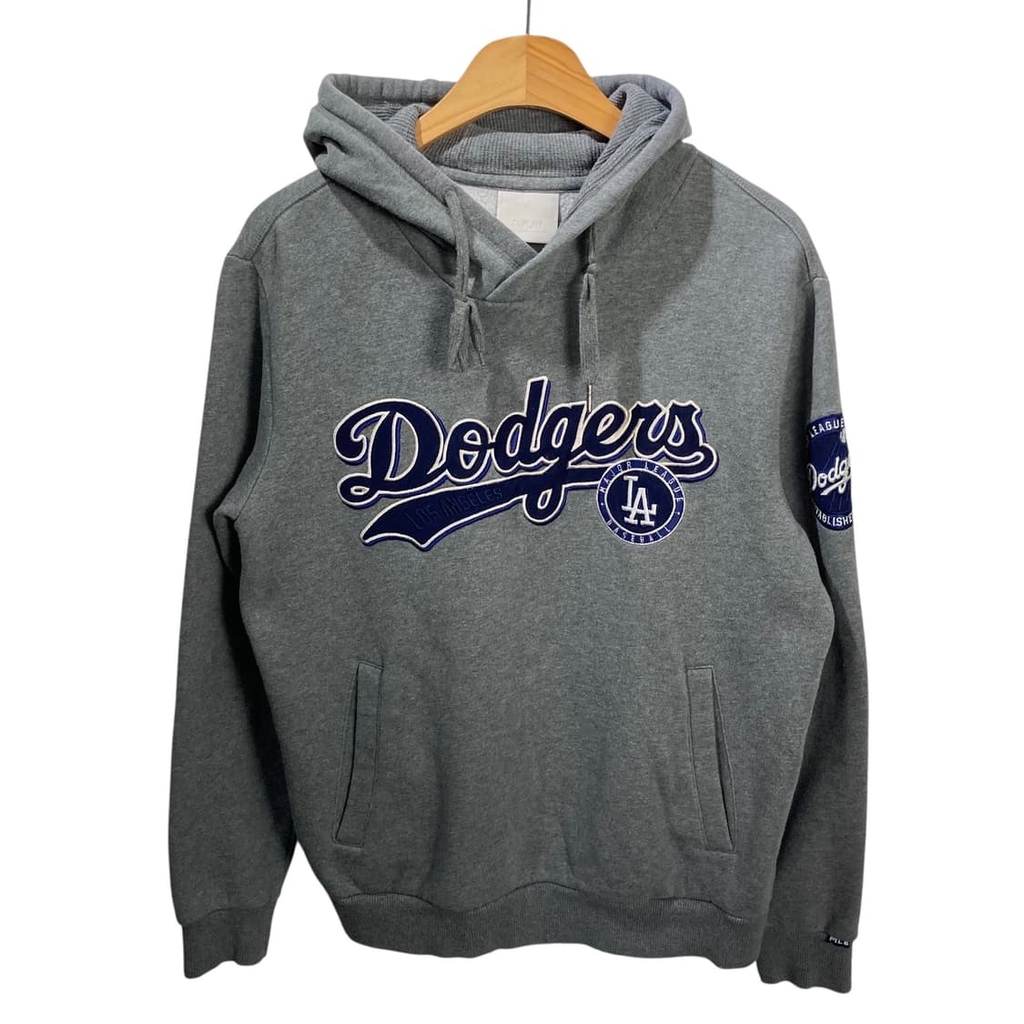 MLB 다저스 그레이 후드 상품이미지2