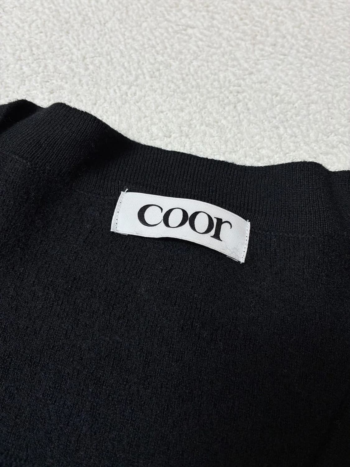 쿠어 Coor 울 코튼 니트 가디건 PN7923 상품이미지7