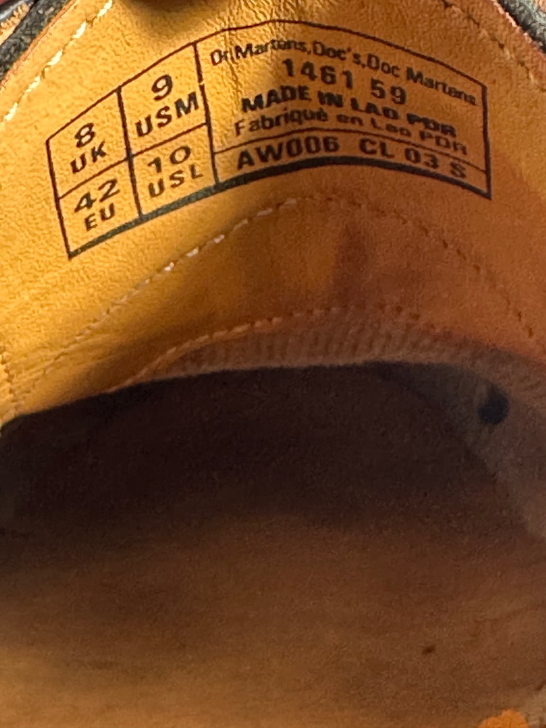 (270,uk8) 닥터마틴1461스무스 상품이미지6